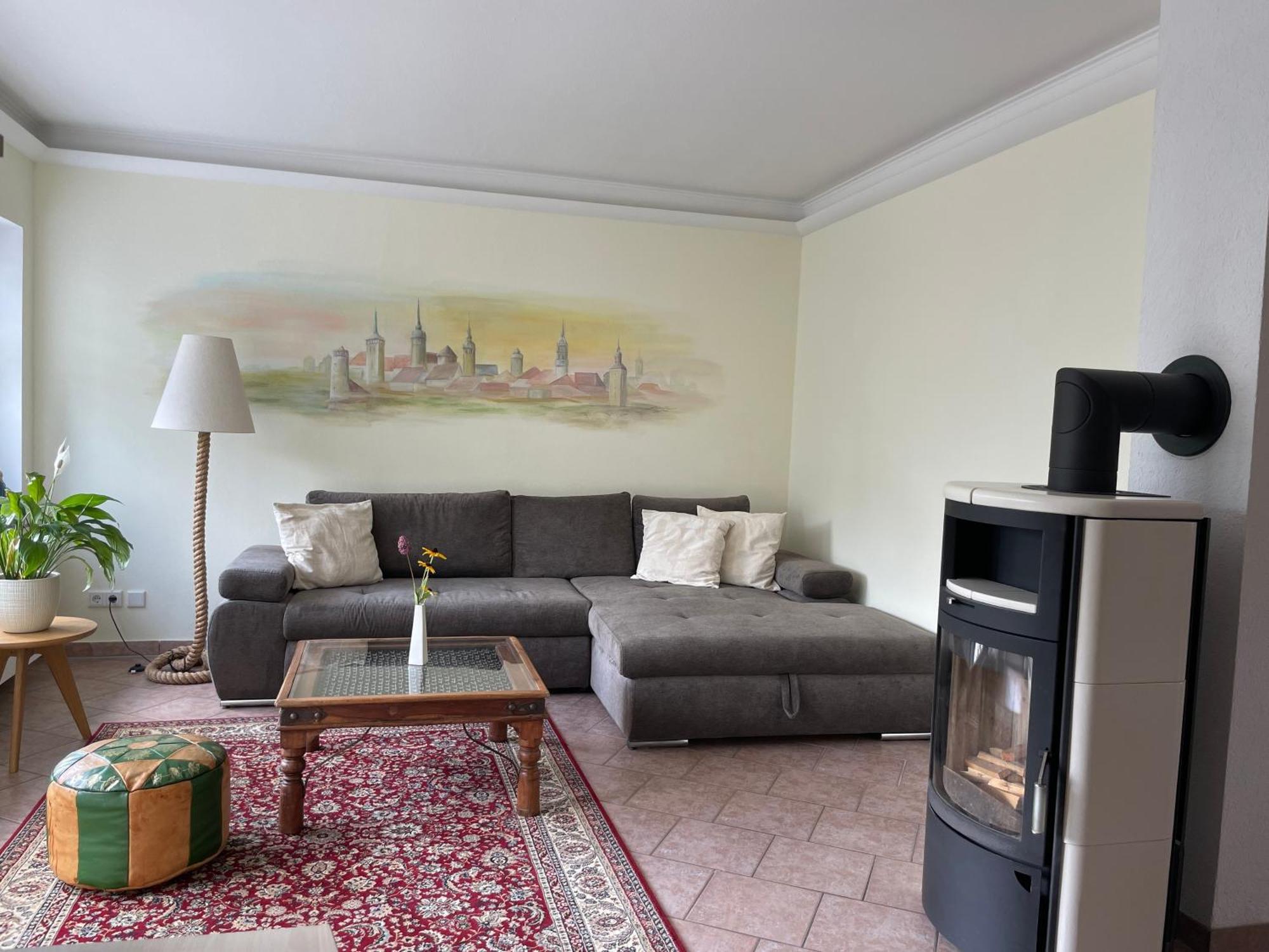Ferienhaus Amare Mit Fasssauna, Eigener Terrasse & Kamin Bautzen Dış mekan fotoğraf